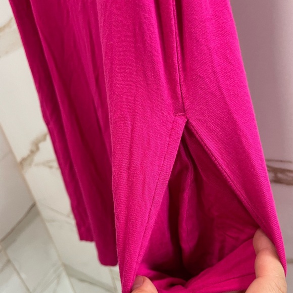 Time & Tru Vibrant Pink Sleeveless Tank Dress | Size Small - Picture 7 of 11